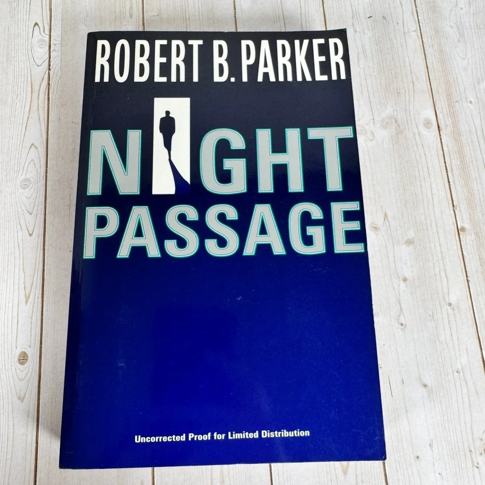 Night Passage Robert B. Parker 1997 Signed First Edition Uncorrected Proof